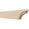 Ekena Millwork 4in. W x 8in. H x 36in. L Rivera Woodgrain TimberThane Rafter Tail, Primed Tan RFTUR04X08X36RIVRCPR - alternate 1